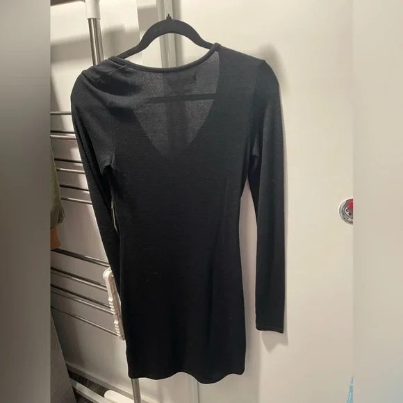 TNA BLACK DRESS - Picture 2 of 3